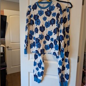 Family Matching Hanukkah Pajamas Adult XL